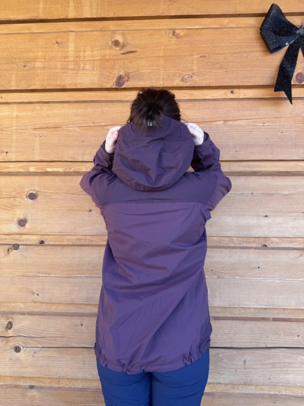 Dámská vínová nepromokavá bunda Helly Hansen, vel. M