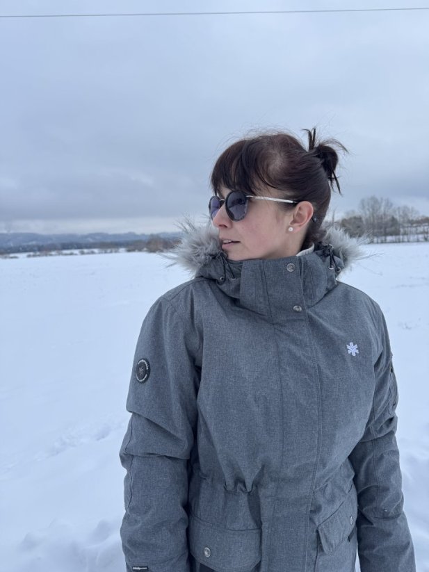 Dámská zimní parka Áhkká outdoor, vel. 44