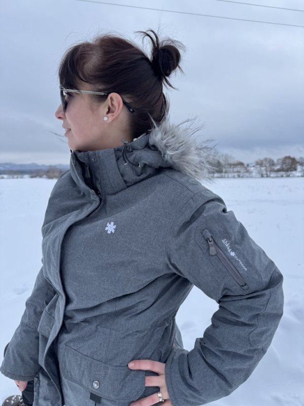 Dámská zimní parka Áhkká outdoor, vel. 44