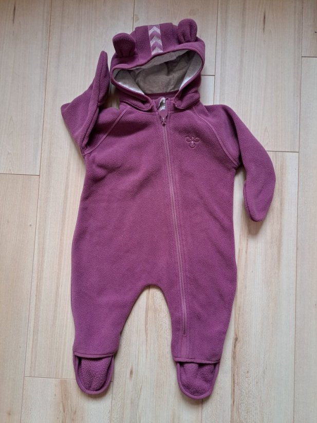 Dívčí fleece overal Hummel,vel.68/74