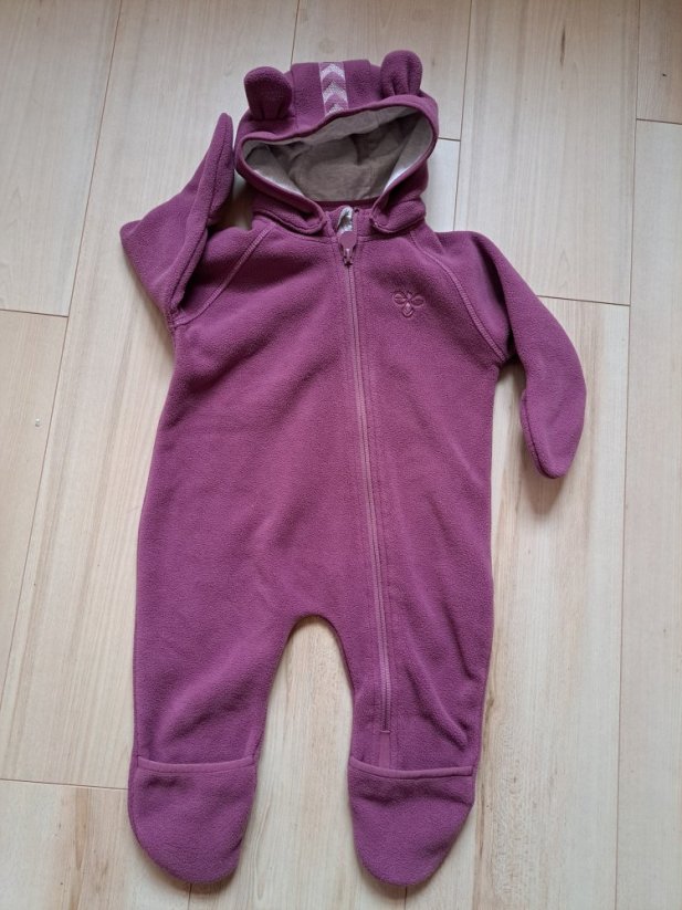 Dívčí fleece overal Hummel,vel.68/74