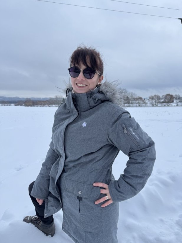 Dámská zimní parka Áhkká outdoor, vel. 44