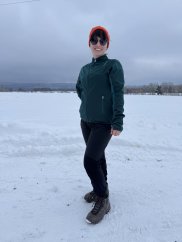 Dámská smaragdová softshellka Johaug, vel. M