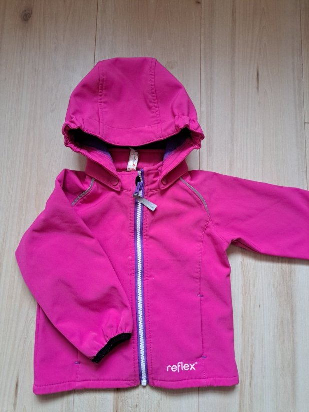 Dívčí softshell bunda Reflex, vel.80/86