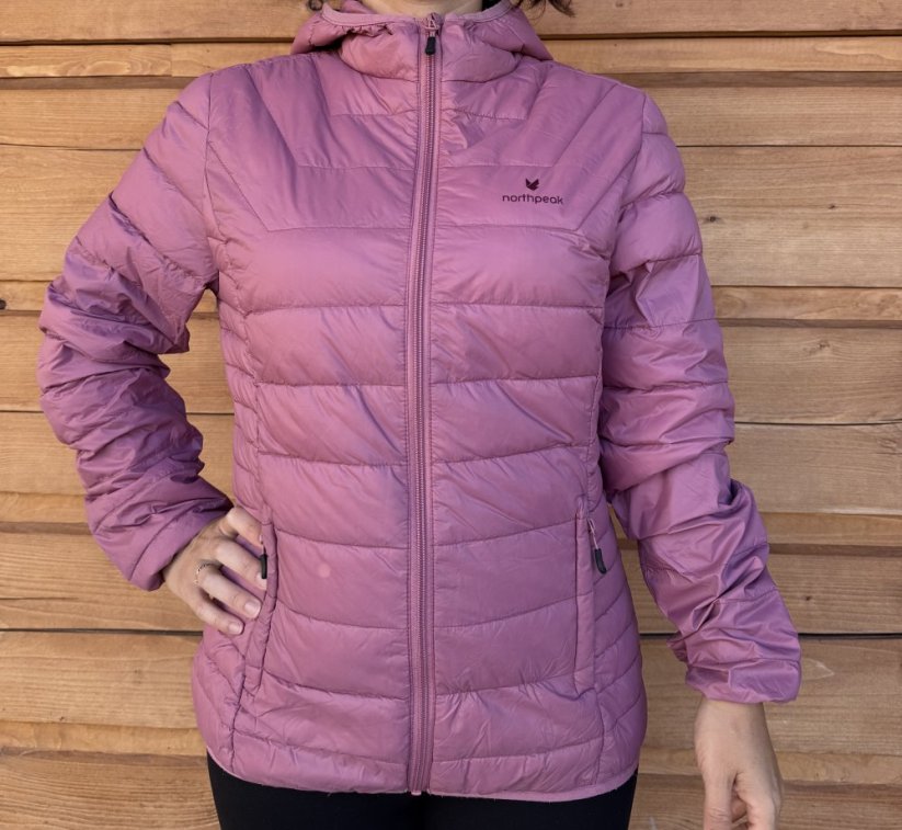 Dámská růžová přechodová bunda Northpeak, vel. 38