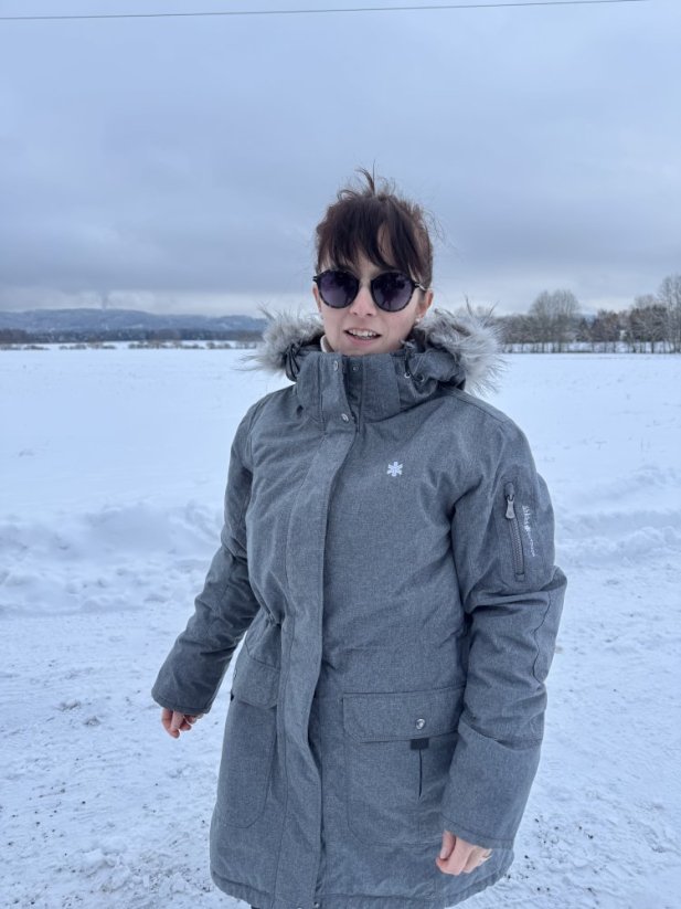 Dámská zimní parka Áhkká outdoor, vel. 44