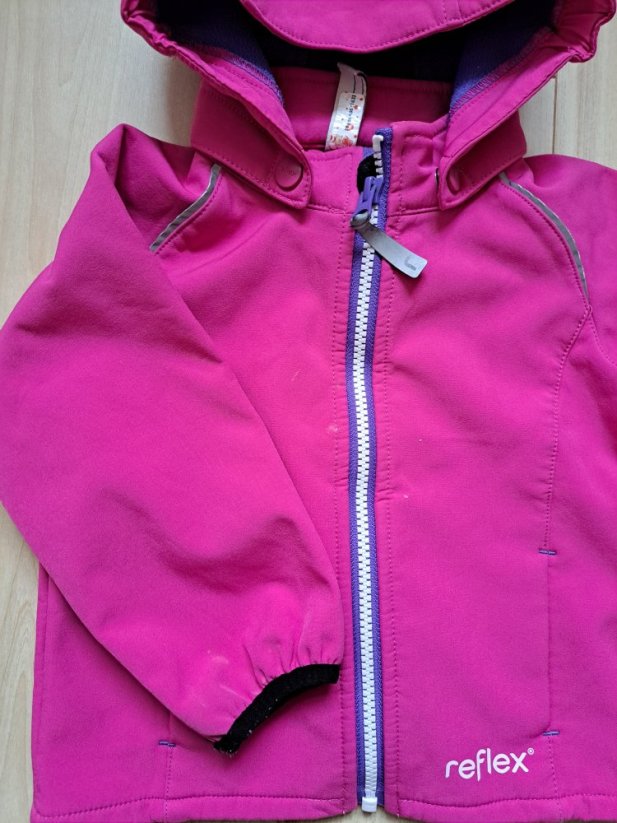 Dívčí softshell bunda Reflex, vel.80/86