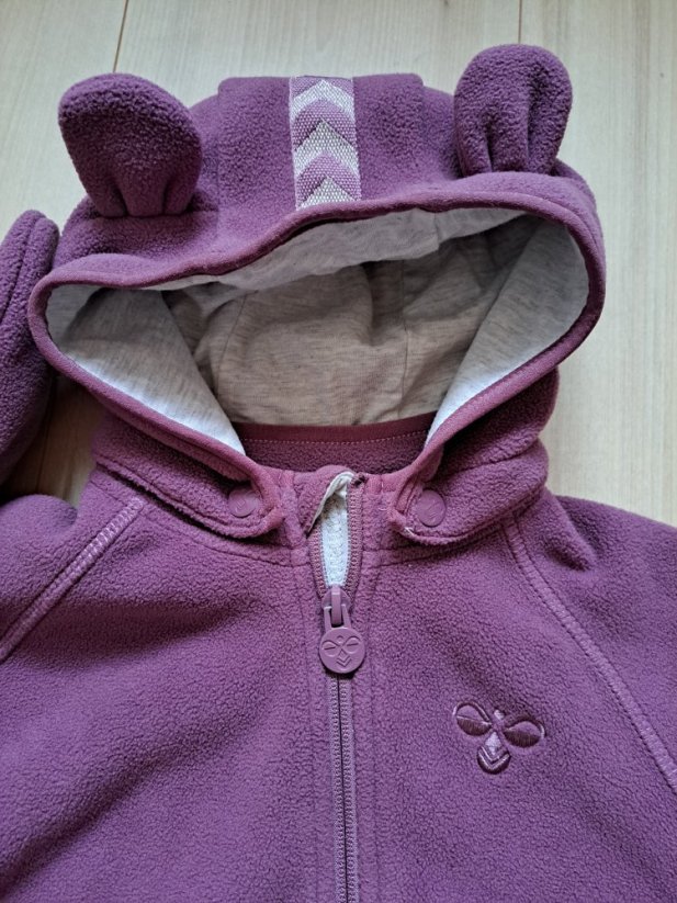 Dívčí fleece overal Hummel,vel.68/74