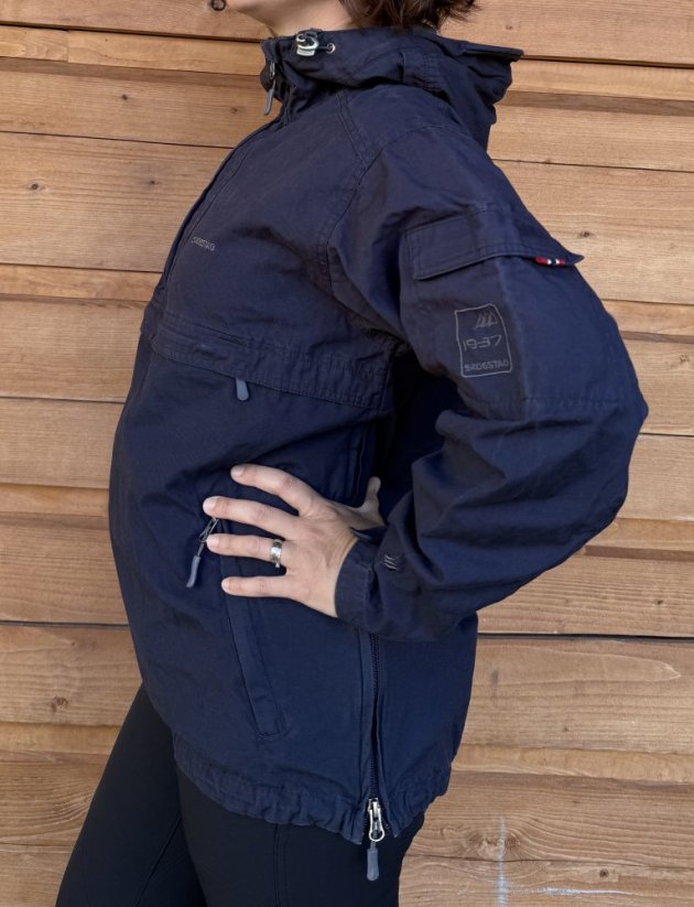 Dámská černá bavlněná bunda Skogstad, vel. S