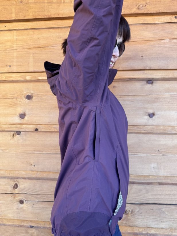 Dámská vínová nepromokavá bunda Helly Hansen, vel. M