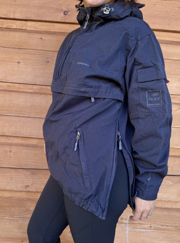 Dámská černá bavlněná bunda Skogstad, vel. S