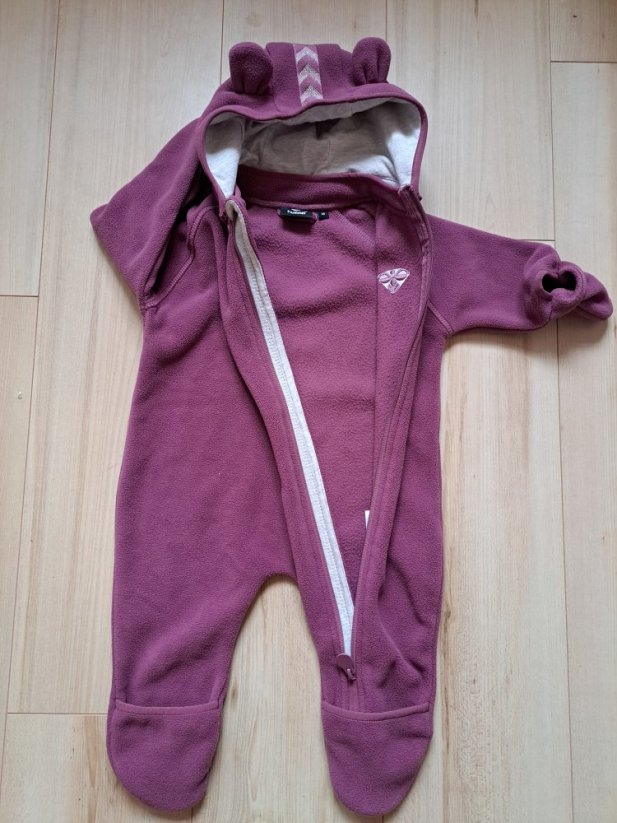 Dívčí fleece overal Hummel,vel.68/74