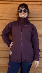 Dámská vínová nepromokavá bunda Helly Hansen, vel. M