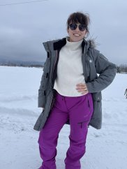 Dámská zimní parka Áhkká outdoor, vel. 44